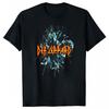Унисекс Хлопковая футболка Def Leppard для взрослых Shatter