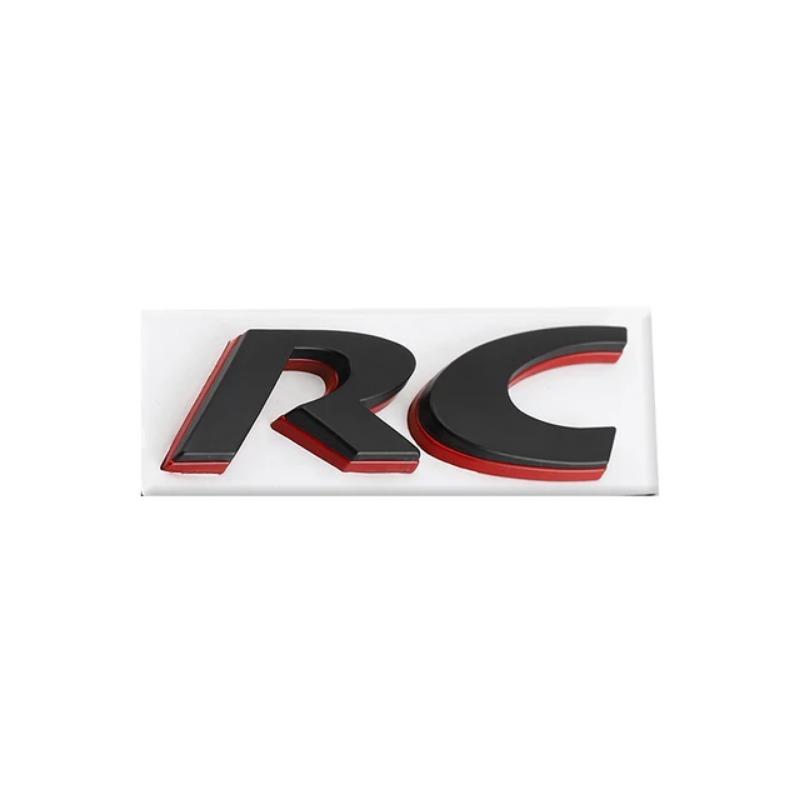 Наклейка на значок автомобиля, стильная эмблема RC, наклейка на багажник сзади для RC SPORT GT 106 205 206 207 208 301 306 307 308S 406 407 408 508 806