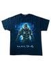 Винтажная промо-футболка для видеоигры Halo 4 от Bungie для Xbox, размер L, игровая