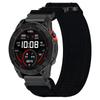 Для Garmin Fenix 7S/7S Pro Quickfit 20 мм Нейлоновый ремешок на запястье Застежка-липучка Ремешок для часов