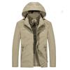 Men's Jacket Autumn New Men's Jacket Hooded Outdoor Casual Loose Breathable Coat