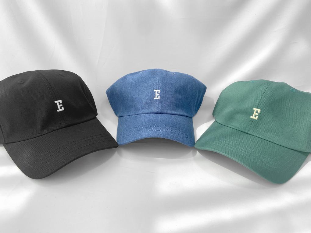 Women's Unisex Basic E Ball Cap Hat Basic Cap