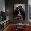 Dark Academia Art Haunting Ghost Poster Prints Halloween Home Decor Haunted House Gothic Vampire Canvas Painting Wall Art