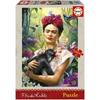 Puzzle - EDUCA - The Garden of Life - 1000 Pieces - 34 X 48 Cm - Theme: Frida Kahlo
