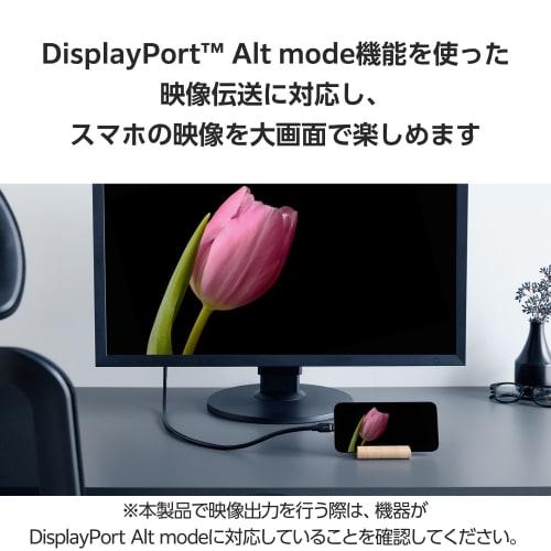 ELECOM USB Type-C & Type-C Cable USB PD Compatible 100W 1.5m Black [Verified Compatibility with iPhone 16 Series] MPA-CC1G15BK