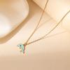 Ocean Series Starfish & Seahorse Necklace - Women's Light Luxury Dolphin Clavicle Chain DIY Jewelry.