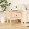 813794 vidaXL Side Table 50x50x49 Cm Solid Pine Wood