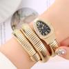 1PC Women Luxury Quartz Watch Bracelet High-quality Fashion Gold Ladies Wristwatch Only Watch
