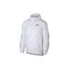 Nike Solid Logo Lightweight Quick-Dry Half-Zip Hooded Jacket Men Jackets White CT5327-100