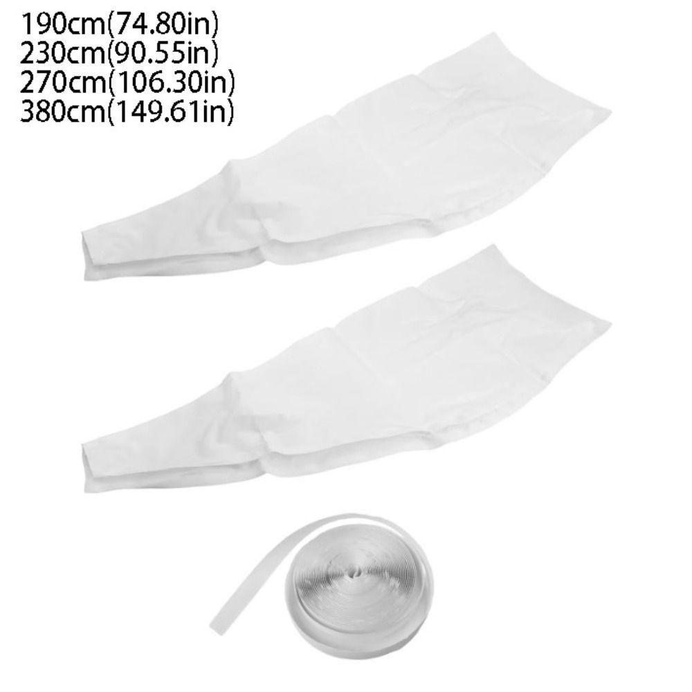 Long Lasting Use Portable Air Conditioner Silver Finished Polyester Window Seal Cooling Season