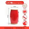 Adult & Kindergarten Wooden Cowhide Waist Drums - 12cm, 14cm, 15cm Yangge Ansai Flower Drums