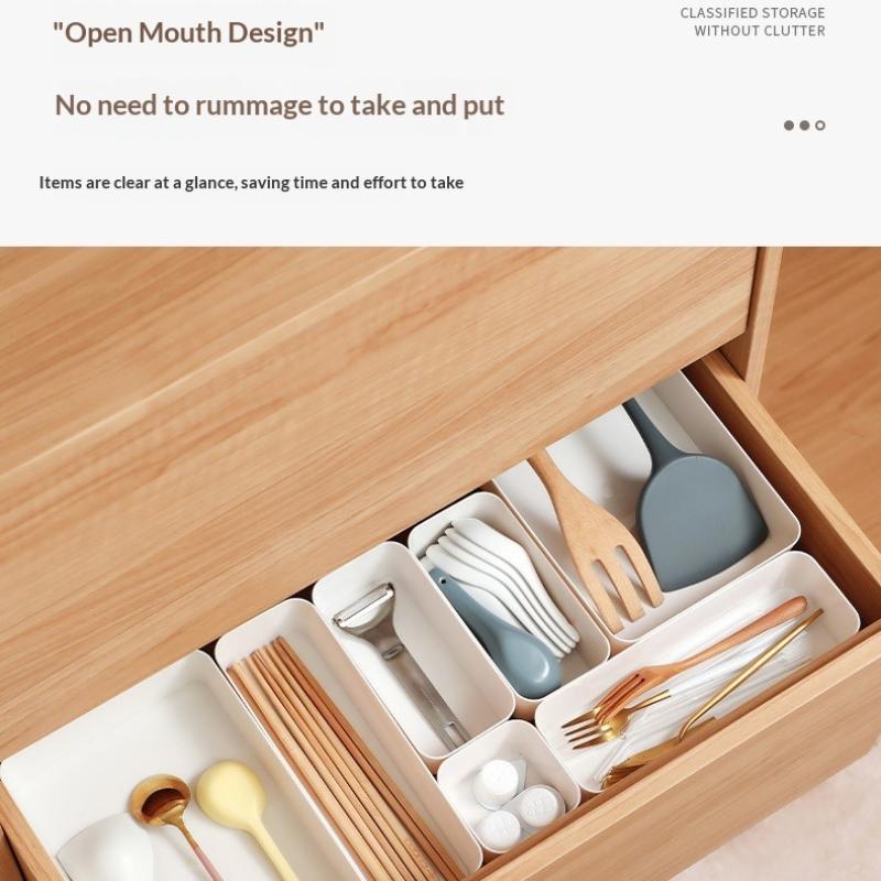Drawer Organizer Set 7PCS with Dividers for Versatile Vanity Use and Desktop Storage Solution