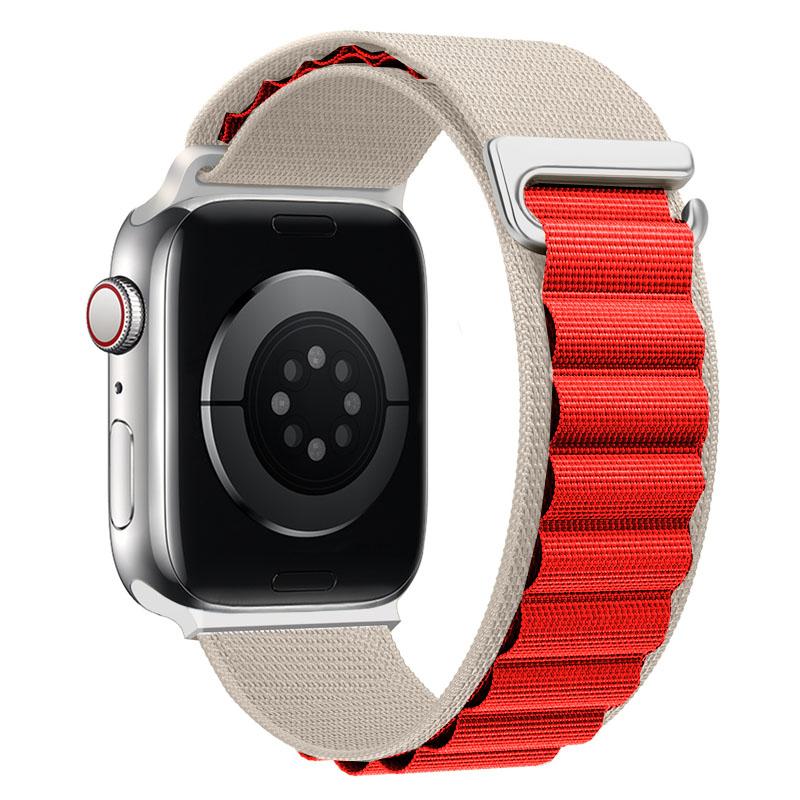 Альпийская петля Ремешок Для apple watch Ultra 2 ремешок 49мм 44мм 40мм 45мм 41мм 46мм 45 мм браслет correa iWatch series 9 8 7 6 3 se 10