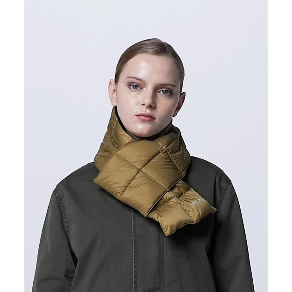 Taion Down Muffler 201A Gray Charcoal