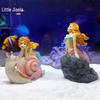 Popular Mermaid Ornaments for Fish Tank: Princess Series Gift for Kids' Decor - Underwater Barbie Friends