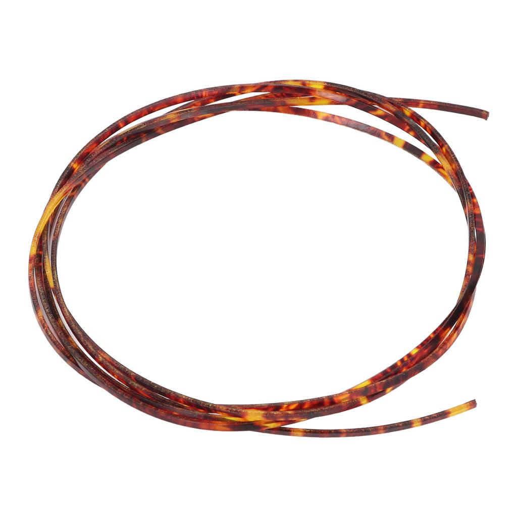 2 шт. Гитарные окантовочные полосы Целлулоидная декоративная полоса для акустических классических гитар 1700x2x1,5 мм Магматический красный