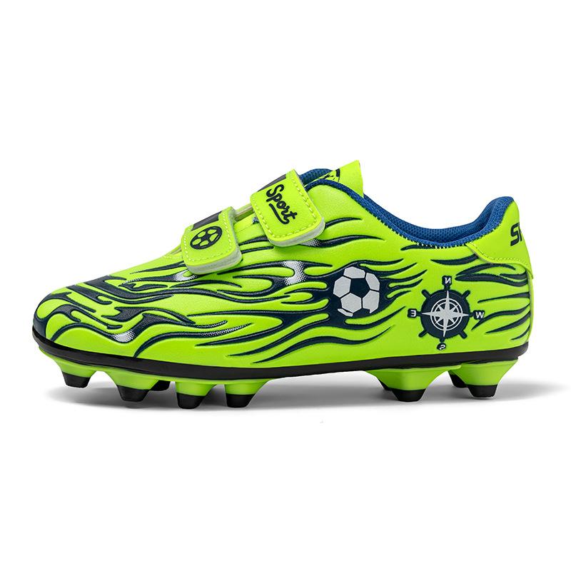 Boys And Girls Breathable Comfortable Sports Leisure Spikes Shredded Nails Football Shoes Grass Game Children Students