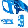 KADAX Plastic Sleds For Children Downhill Slide With Handle and String Strong Blue
