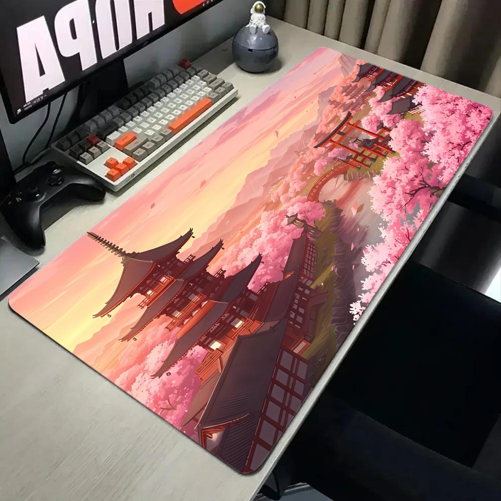 Xxl Scenic Pattern Mouse Pad Large Computer Office Table Mats Rubber Antislip Gaming Mousepads Desk Pads Keyboard Rug