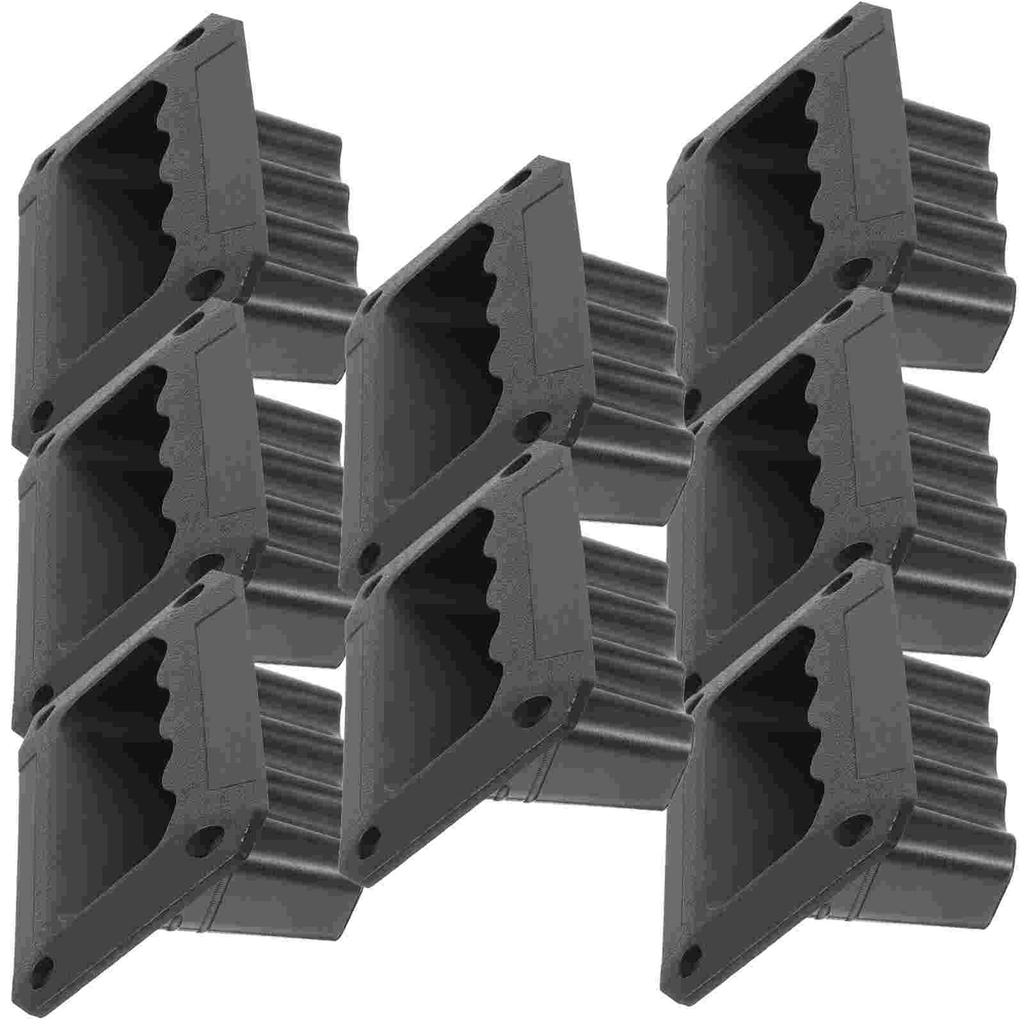 8 шт. Ручка для динамика Прочная Ручка для усилителей саундбара Ручки для кабинета Пластиковая фурнитура для ведра Замена кейса для динамика