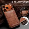Denior Роскошный Кошелек-чехол из ПУ-кожи 2-в-1 для Мобильного телефона 17 Pro Держатель для карт Подставка Включает Камеру