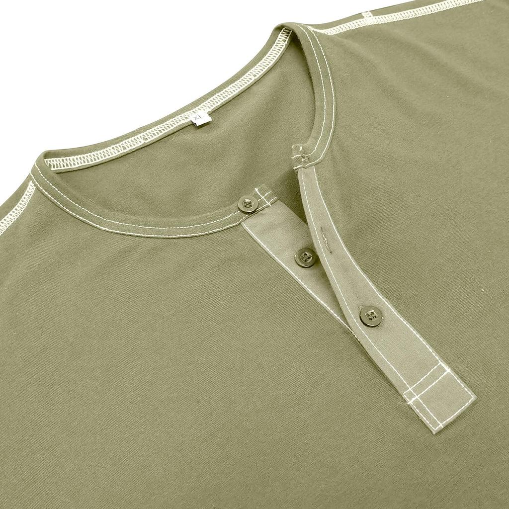 Мужские свитера с длинными рукавами, рубашки-хенли, футболки с цветными блоками, повседневная одежда для осени и зимы, теплая одежда для улицы, отдыха и активного отдыха, топы