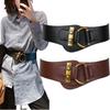 Ladies' Wide Belt Decoration Suit with Skirt, Sweater and Overcoat Elastic Waist Belt, Personalized and Fashionable, Versatile Waist Belt