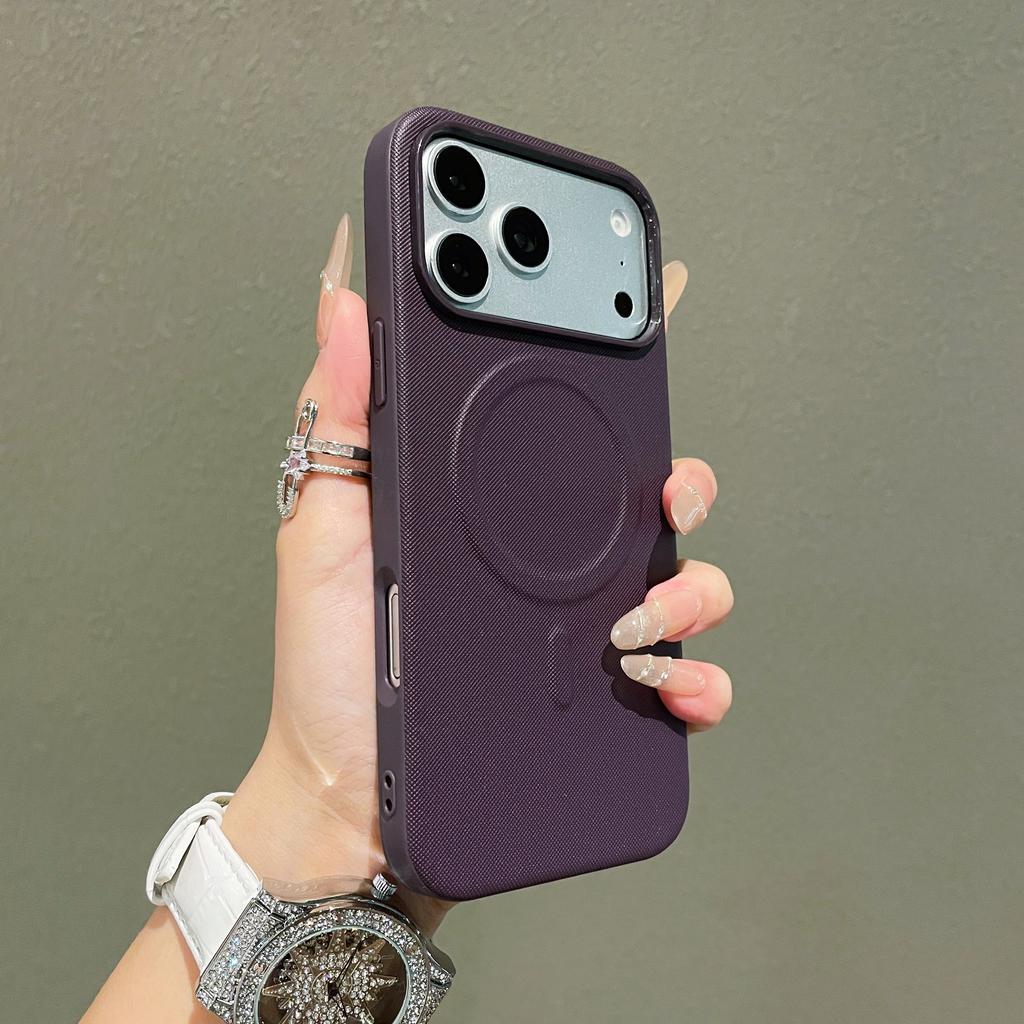 Матовый чехол-книжка из искусственной кожи с магнитом для iPhone 17 16 15 14 Pro Max 13 для беспроводной зарядки Задняя крышка