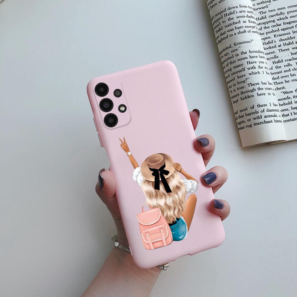 Для чехла Samsung Galaxy A13 A33 A53 A73 5G Красивая Девушка Мягкий Силиконовый Чехол Для Samsung A13 4G A 13 A135F GalaxyA13 Funda Чехол