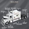 1/24 Peterbilt 389 Седельные тягачи Грузовик Сплав Американский Мускул Грузовик Модель Игрушка Литой Металл Звук и Свет Машина Игрушка для Детей Транспортное средство