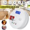 Smart CO Gas Smoke Sensor Detector Carbon Monoxide Poisoning Alarm Detector LCD 80dB Warning 96*38mm