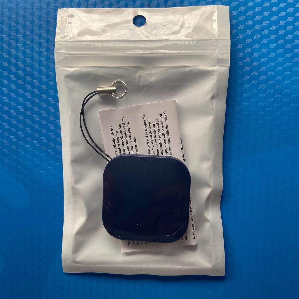 Smart Square 5.0 Bluetooth Tracker: Anti-Loss Device for Kids & Seniors, Phone Item Locator, Two-Way Alarm, Location Finder