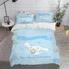 Cinnamoroll Sanrio Quilt Cover, Anime Printed Cartoon Duvet, Skin-Friendly, Breathable, Cute, Warm, Bedding, Warmth, New Design