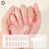 Лак для ногтей Novidades Designer Women Salon Nail Decals Sticker Pure Solid Tips Nail Self set Co K7H2
