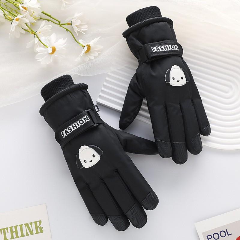 Waterproof Ski Gloves Winter Warm Fleece Touchscreen Mittens Windproof Outdoor Cycling Sports Warm Gloves