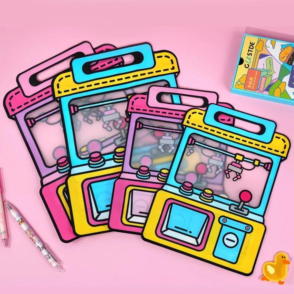 Мультяшный подарочный пакет, симпатичная машина-коготь, матовые самозакрывающиеся пакеты-молнии для детей, конфет, печенья, закусок, пластиковая упаковка для запечатывания, карманы