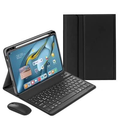 Чехол-клавиатура для iPad 2025 года, обложка-клавиатура для iPad 2022 года с магнитным отсеком для карандаша, съемная, популярная для и черного цвета (А16) Мышь 11 дюймов, 10,9 дюйма