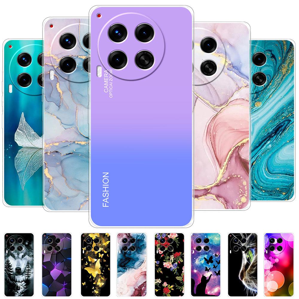 Чехол-задняя крышка для Tecno Camon 30 Pro для Tecno Camon 30 Premier Прозрачный мягкий силиконовый чехол для телефона для Tecno Camon 30 4G 5G Coque