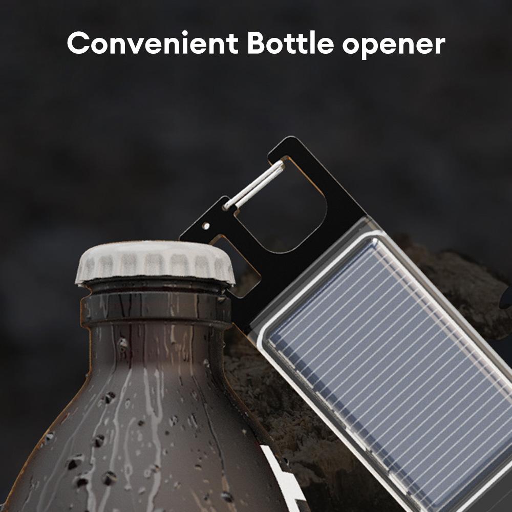 Mini Multifunctional Portable LED COB Flashlight Clip-on Keychain USB Rechargeable Work Lights Outdoor Fishing Camping Lantern