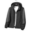 M-8XL Large Jacket Coat Men's Hooded Jacket