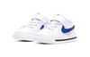 Nike Кроссовки Court Legacy с нескользящей и износостойкой подошвой, низкие, для малышей, Белый Синий Черный, для младенцев и малышей DA5382-101