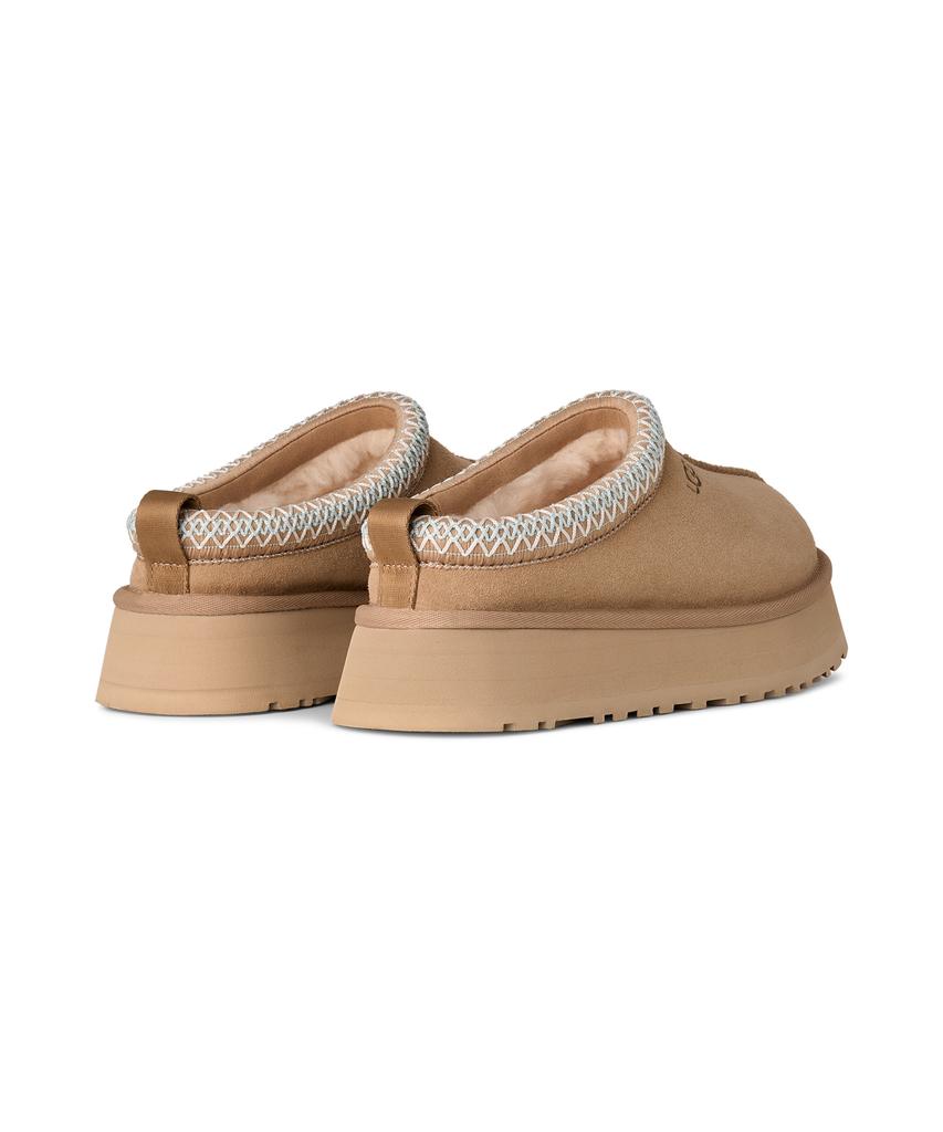 Ugg [Women] Stitch Collar Platform Slippers (Taz Ii) - Sand / 1174471-San