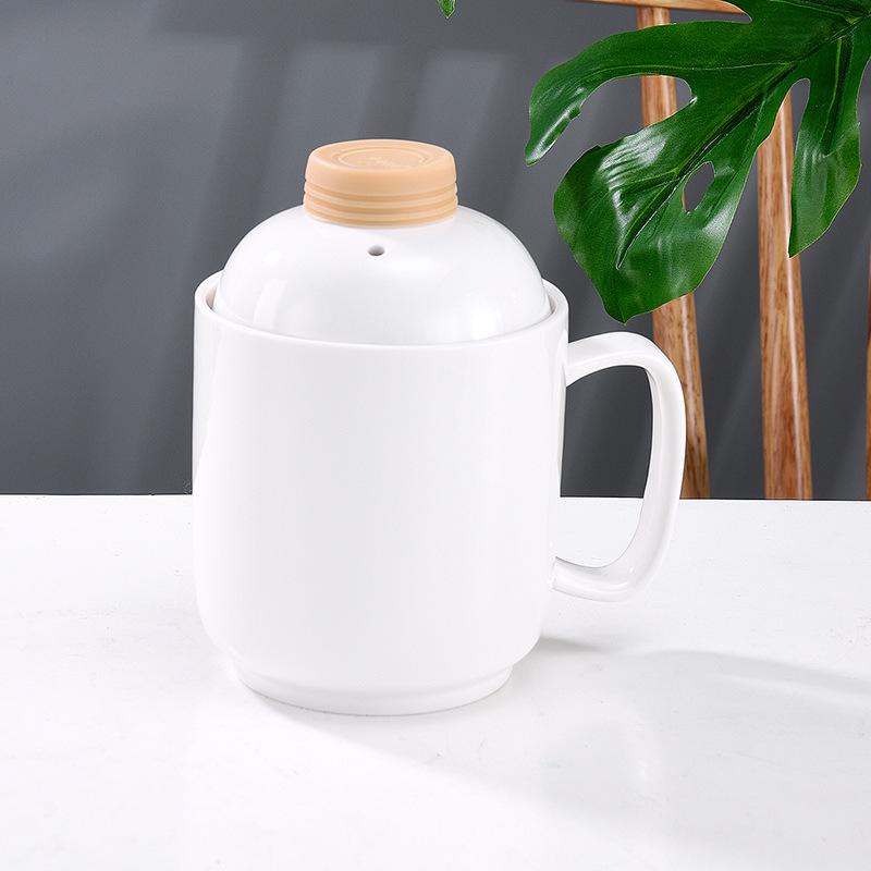 Умная керамическая электрическая мини-чашка для тушения – для использования в офисе и дома для приготовления супа, каши, ласточкиного гнезда, стеклянного чая