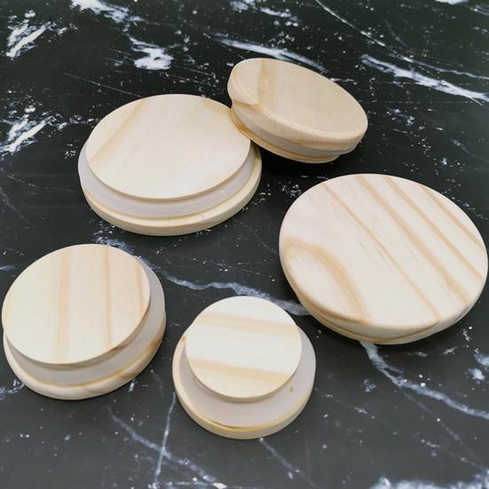 Аксессуары для дома, многоразовые крышки, деревянная крышка, крышка от каменной банки, крышка для кофейной кружки, крышка для керамической чашки