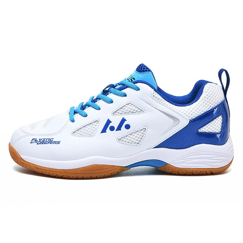 Новые мужские и женские теннисные туфли, нескользящие, дышащие, тренировочные туфли для бадминтона, кроссовки для настольного тенниса, уличные кроссовки