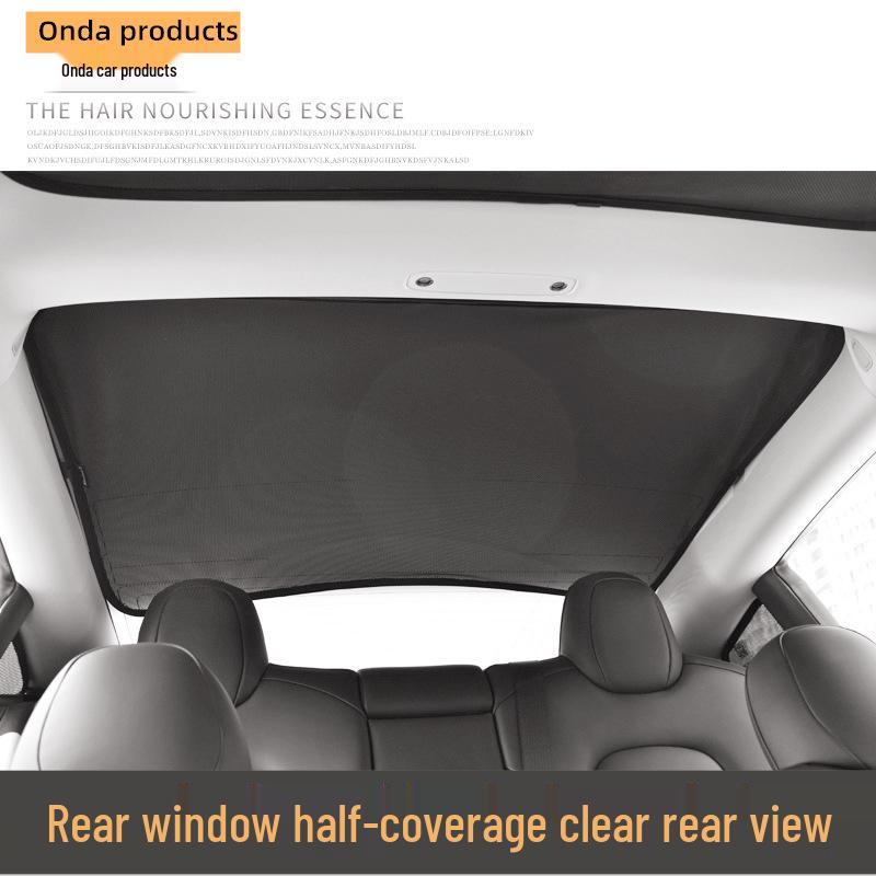 Tesla Model 3 Sunroof Sunshade: Light-Blocking, Heat-Insulating Screen