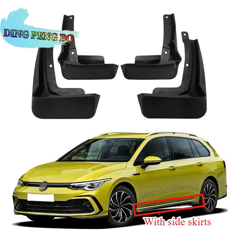 For Volkswagen Golf 8 MK8 R-Line GTD GTI -2024 4PCS Front Rear Mud Flaps Splash Guards Fender Car Accessories
