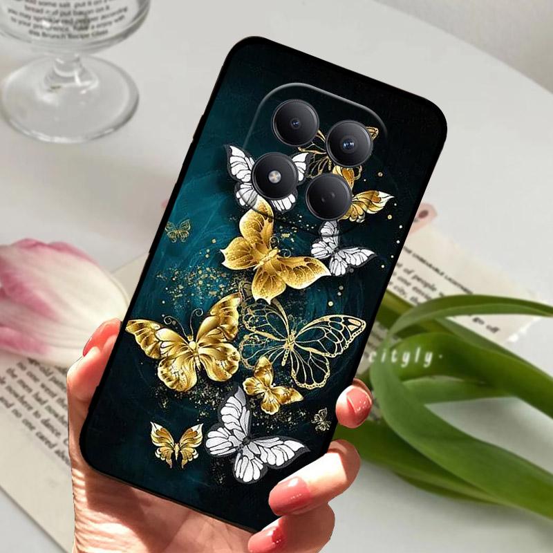 Чехол для Xiaomi Redmi Note 15 Pro Plus 5G Защита камеры Мягкий ТПУ Чехол для Redmi Note15 Pro Pro+ Силиконовый корпус для телефона