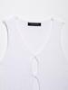 2025 Spring Women's Fashion: Sexy V-neck Sleeveless Knitted Vest Top