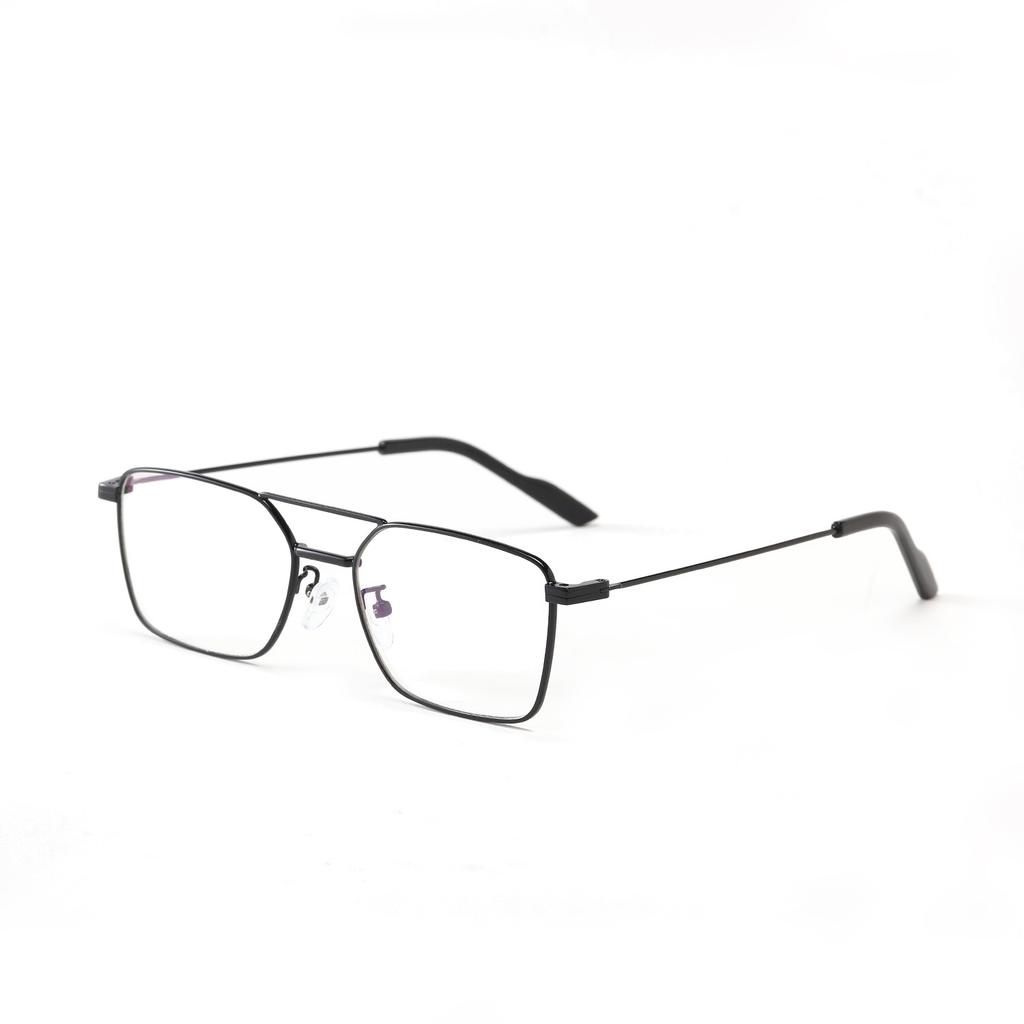 Очки 30010 Летняя оправа Marine Sheet Square Double Beam Солнцезащитные очки, разноцветные плоские стекла